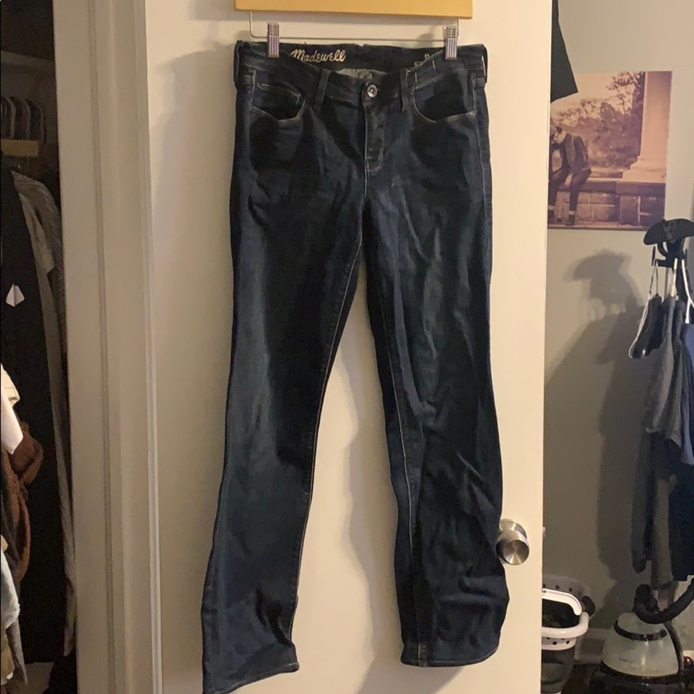 Madewell Rail Straight Jeans